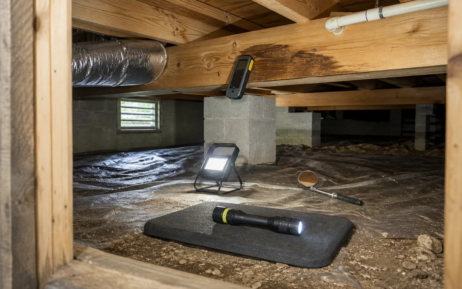 Charlotte home crawlspace service